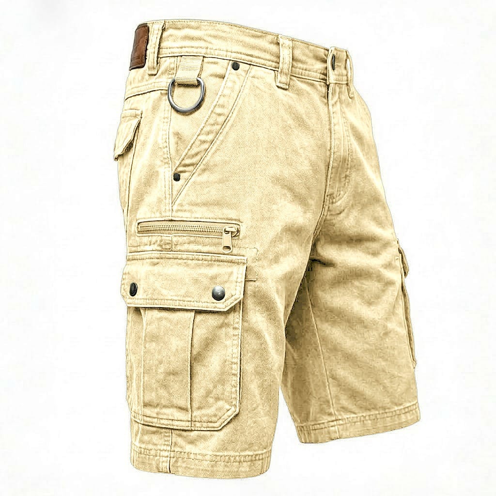 Pezeshkian - Stylish Denim Cargo Shorts