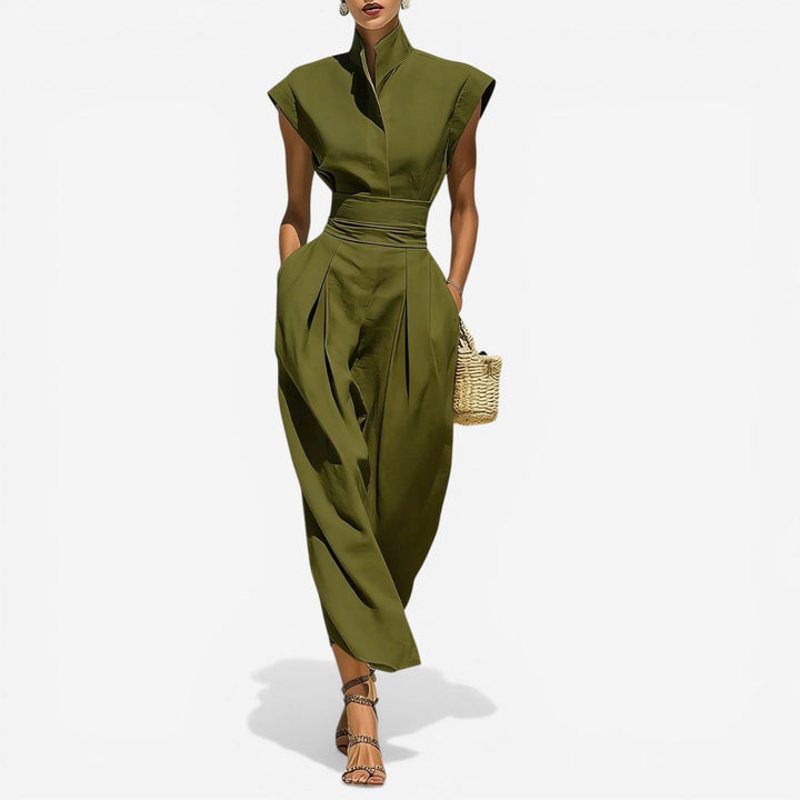 Nyrena - High Neck Jumpsuit