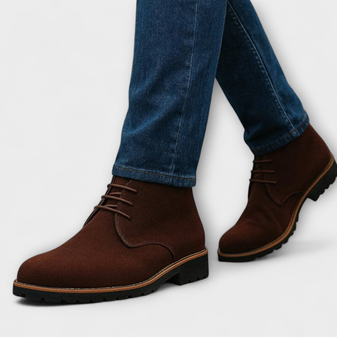 Rubin - Suede Chukka Lace-Up Boots