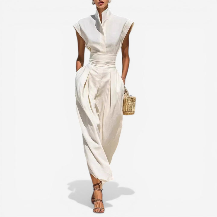 Nyrena - High Neck Jumpsuit