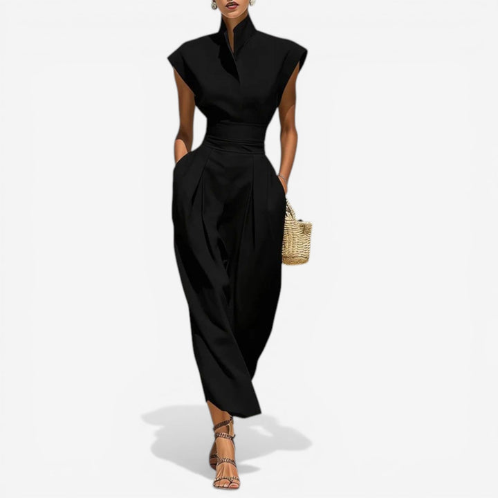 Nyrena - High Neck Jumpsuit