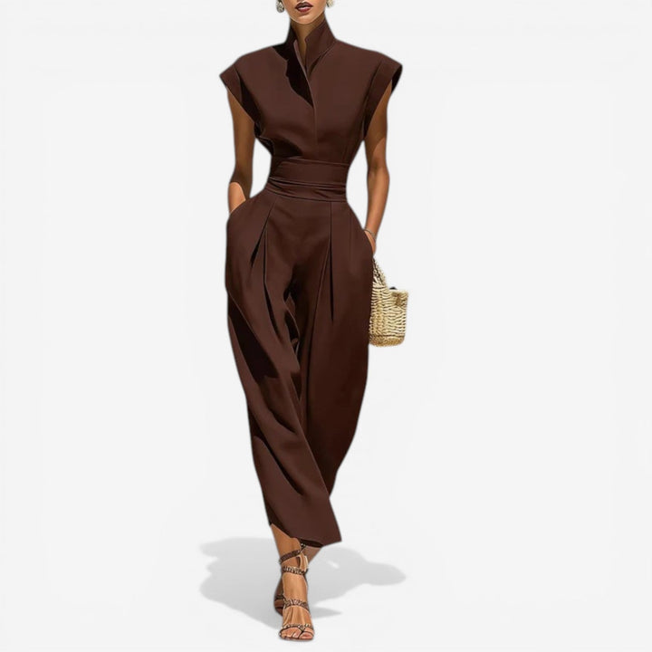 Nyrena - High Neck Jumpsuit