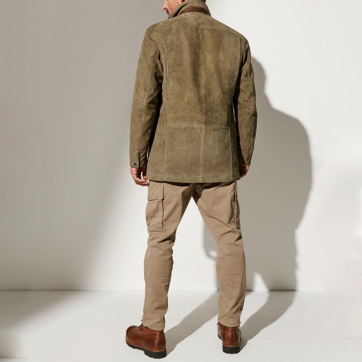 Cesario - Classic Vintage Leather Jacket