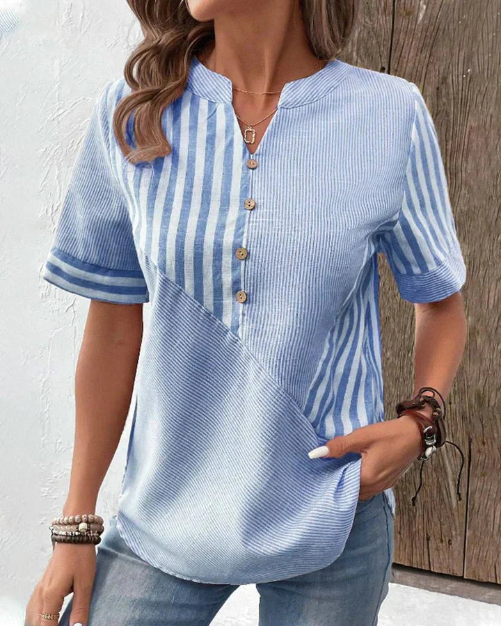 Lilly - Soft Striped Blouse
