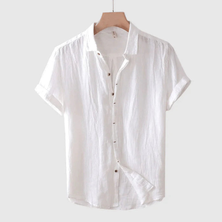 Kieron - Stylish Short Sleev Shirt With Button