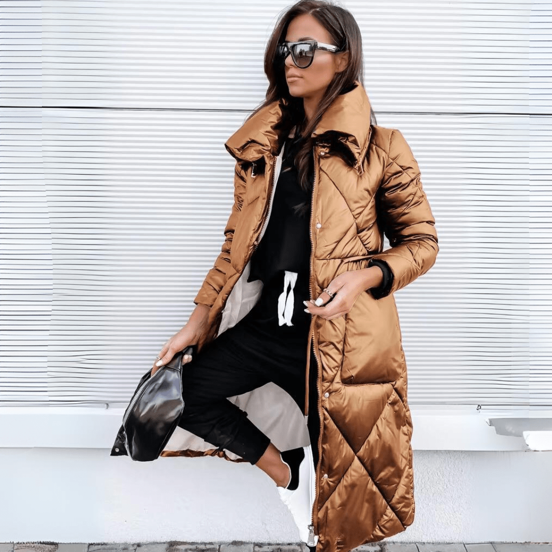 Zuleanene - Comfortable Quilted Winter Coat