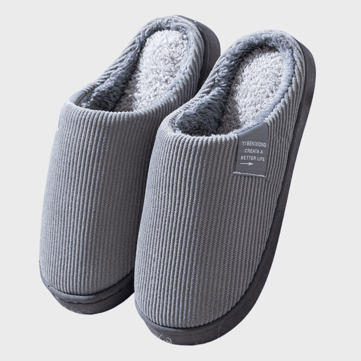 Vivora - Warm Fleece-Lined Closed Toe Slippers