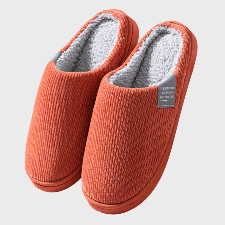 Vivora - Warm Fleece-Lined Closed Toe Slippers