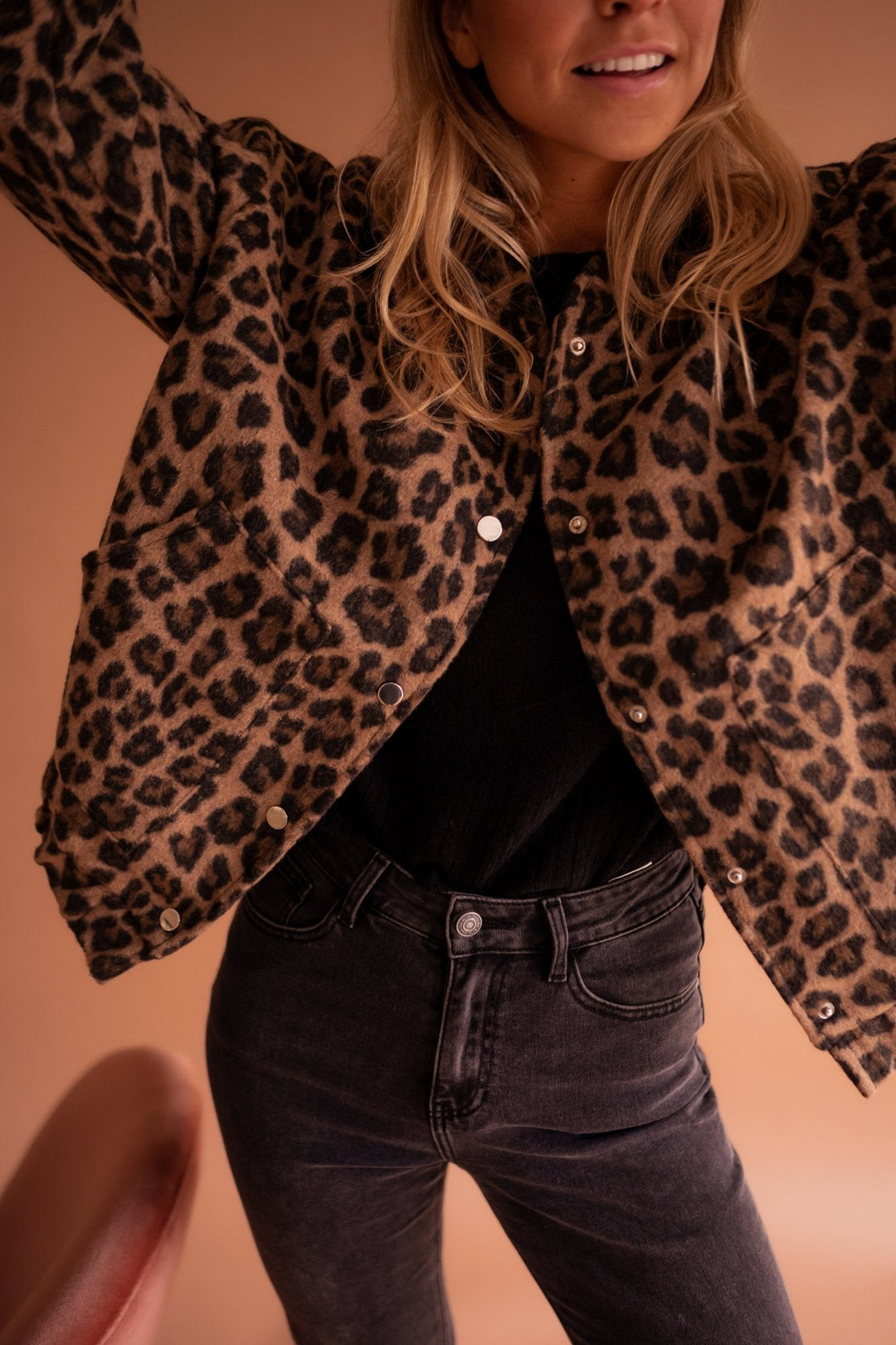 Leana - Breathable Leopard Print Jacket