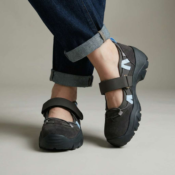 Wylma - Chunky Sole Trainers with Velcro Strap
