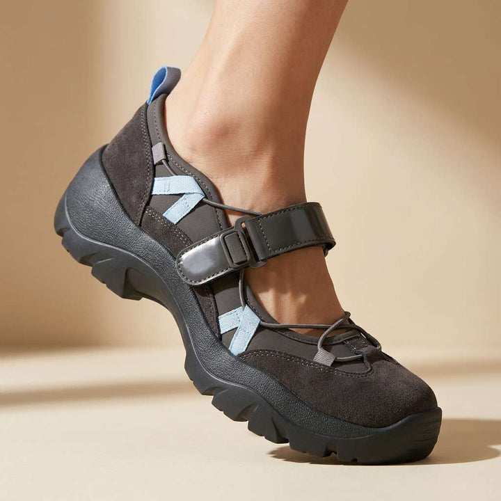 Wylma - Chunky Sole Trainers with Velcro Strap
