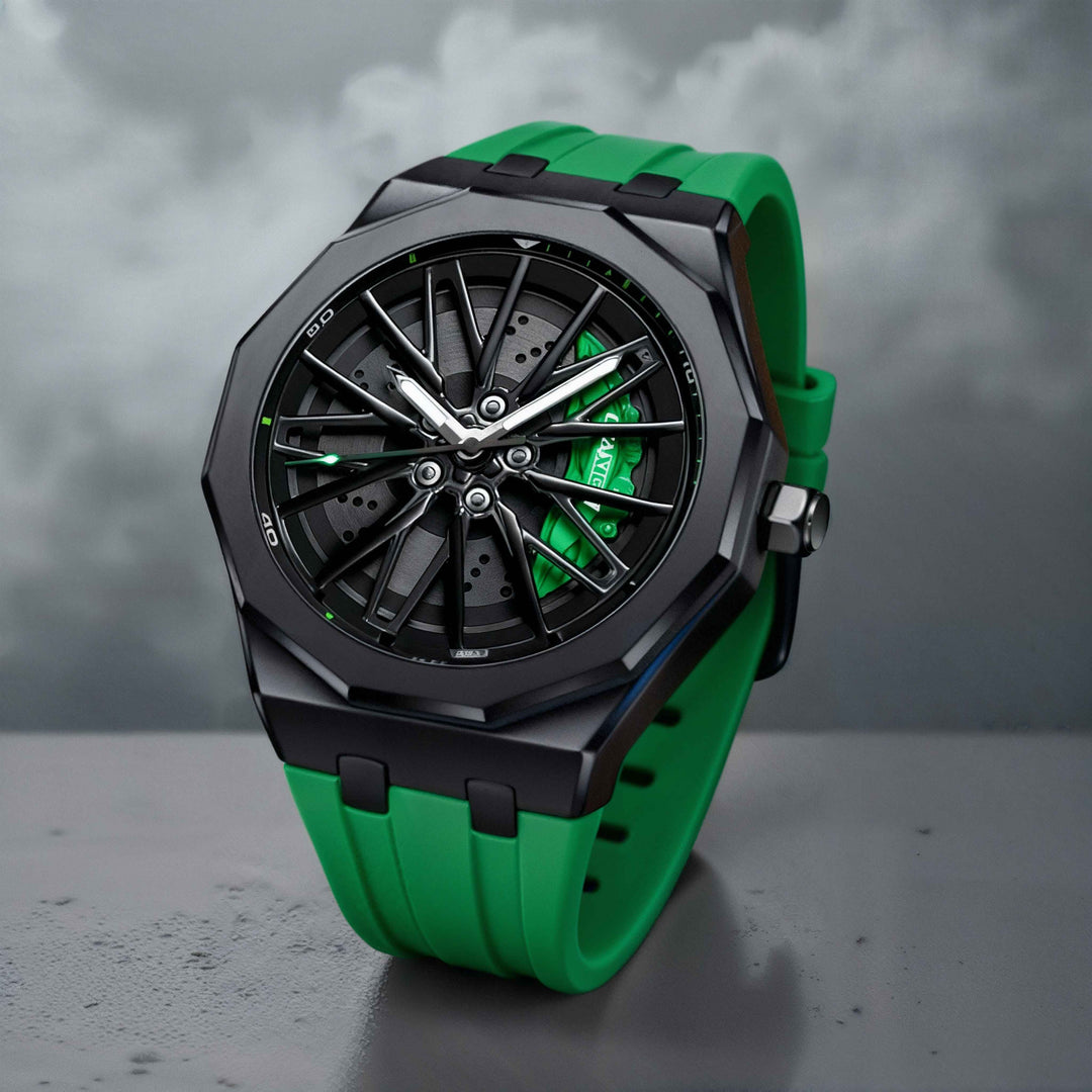 Bricen - Silicone Strap Sports Watch