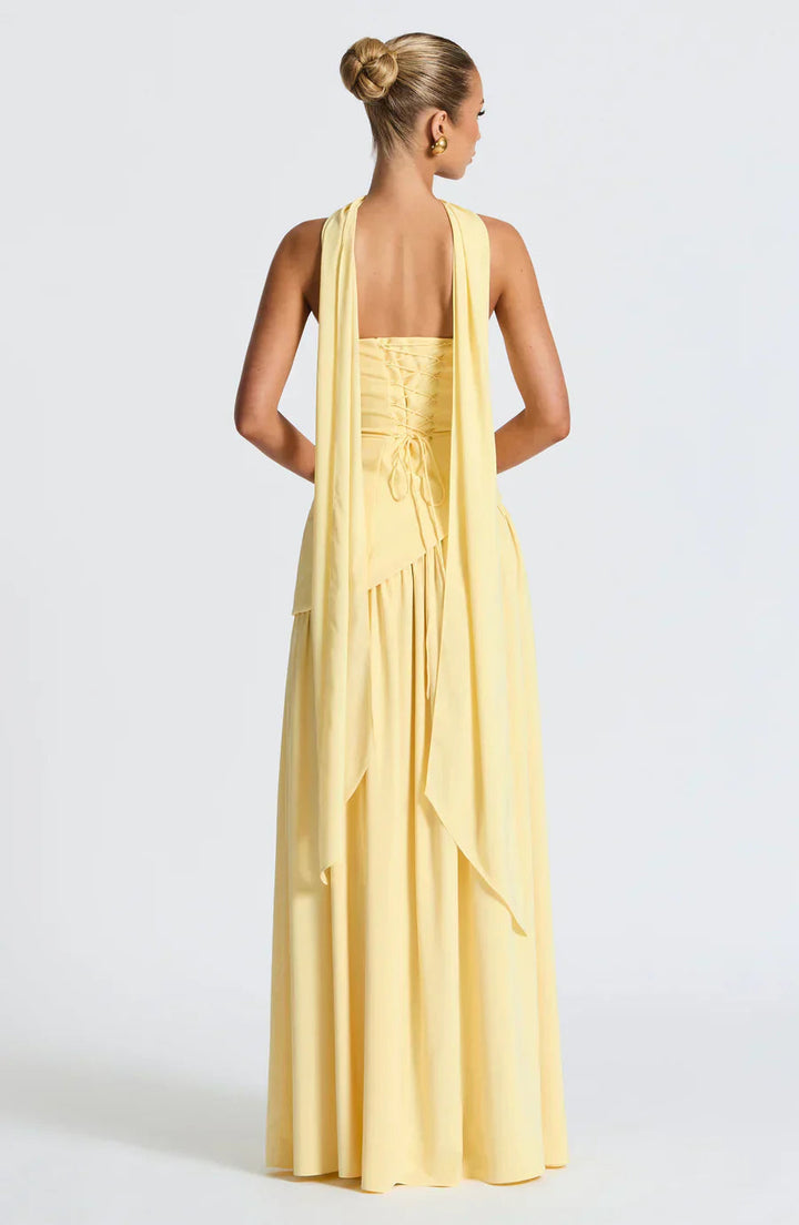 Zalfaa - Elegant Sleeveless Long Dress