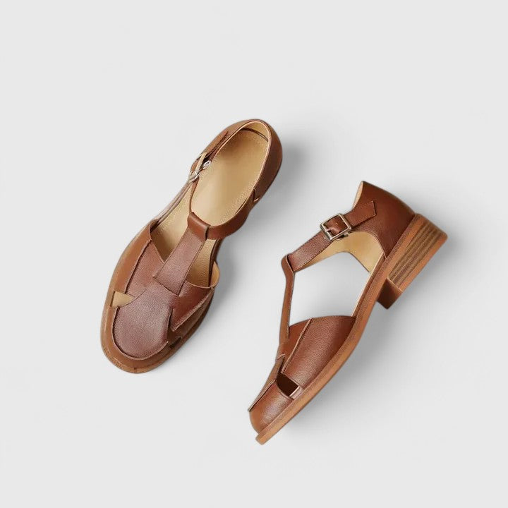 Camelys - Elegant Buckle Strap Sandal