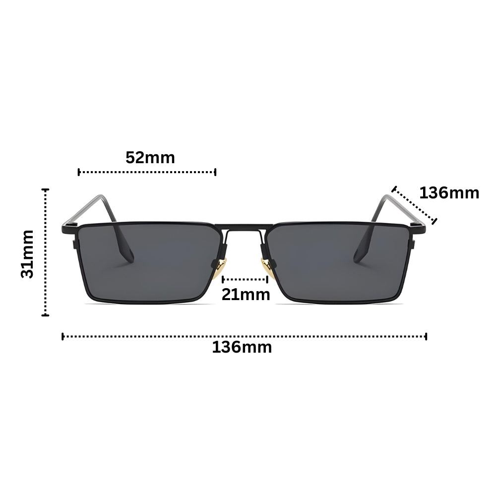 Luminex - Avant Square Frame Sunglasses