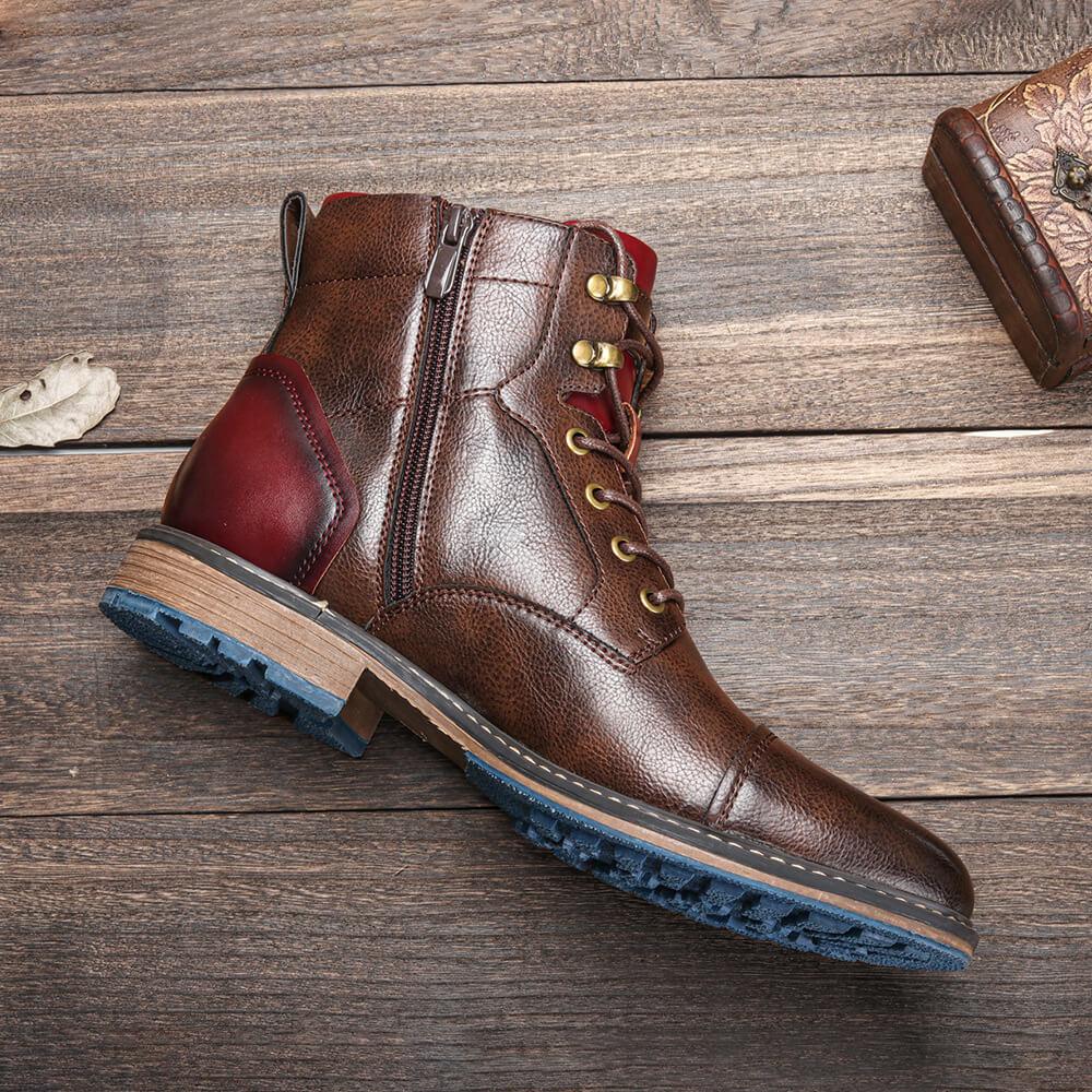 Bjarni - Handcrafted Premium Leather Oxford Boots