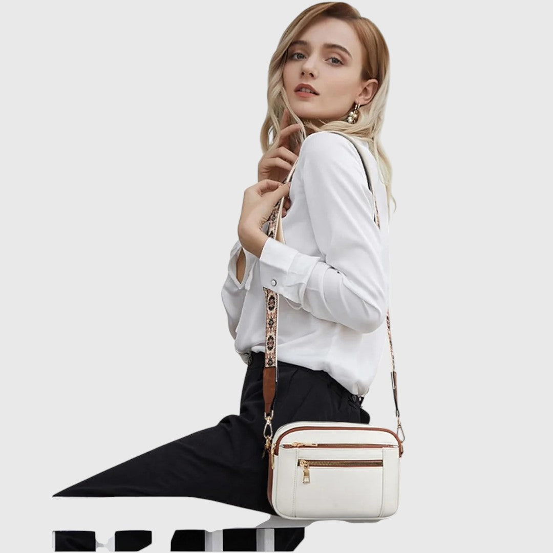Sharena - Floral Strap Shoulder Bag