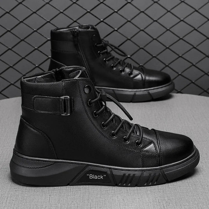 Quentin - Leather Lace-Up Boot