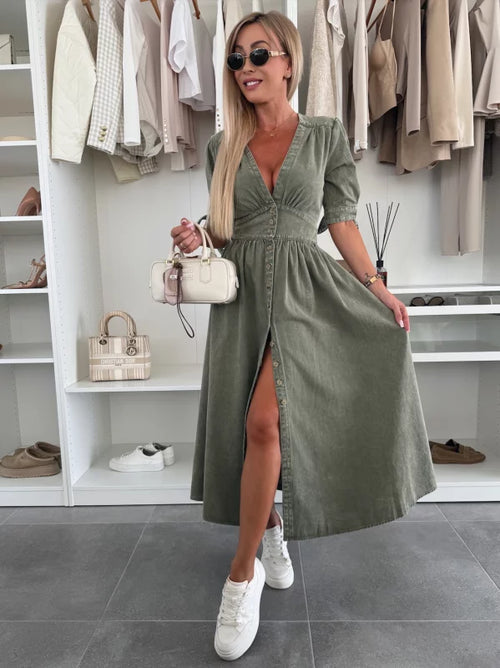 Filina - Radiant Denim Dress