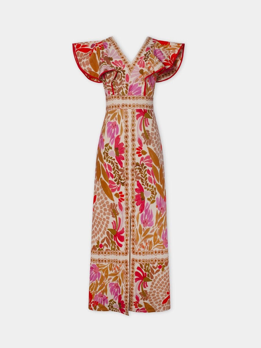 Dagmar - Colorful Printed Long Dress
