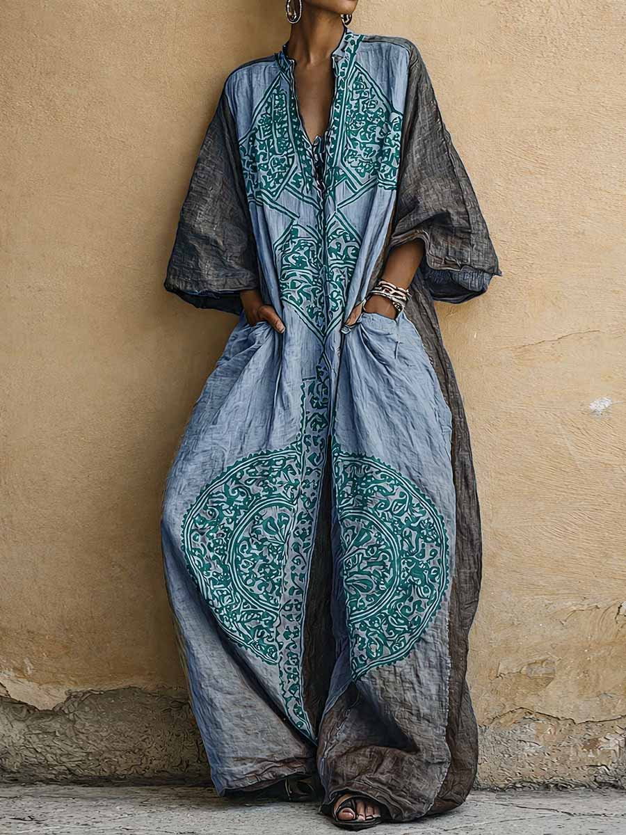 Flavie - Printed Wide Leg Jumpsuit