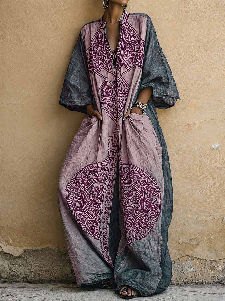 Flavie - Printed Wide Leg Jumpsuit