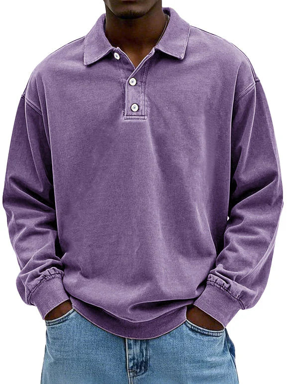 Anatas - Long Sleeve Polo Shirt