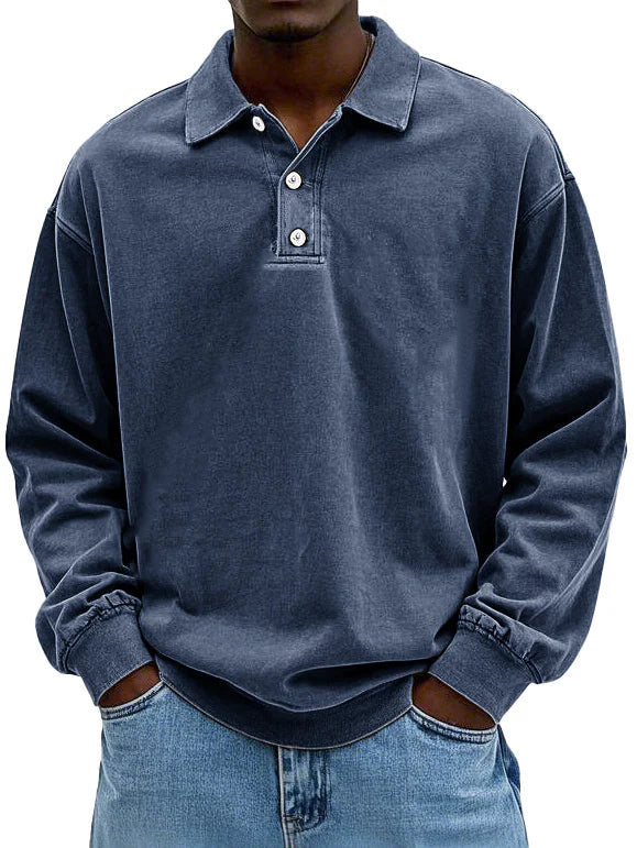 Anatas - Long Sleeve Polo Shirt