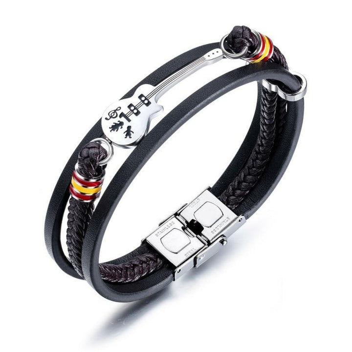 Nebil - High-quality Leather Handmade Unique Bracelet