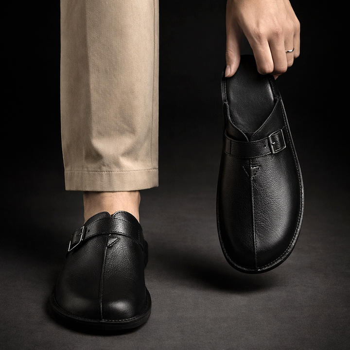 Ramos - Leather Mule Sandal
