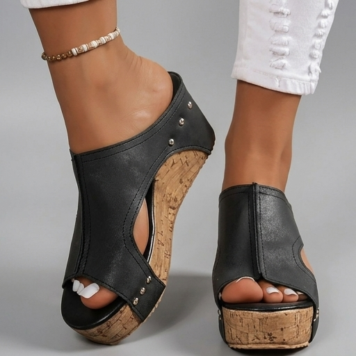 Layen - Platform Wedge Sandals