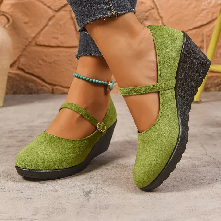 Bethy - Mary Jane Shoes With Buckle Strap