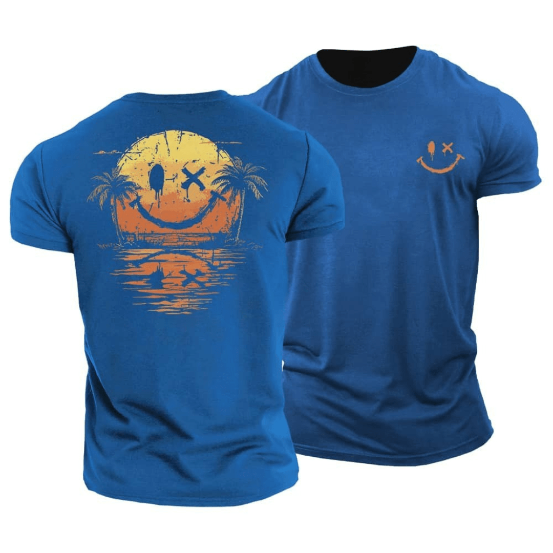 Sammie - Summer Smiley Sea T-Shirt