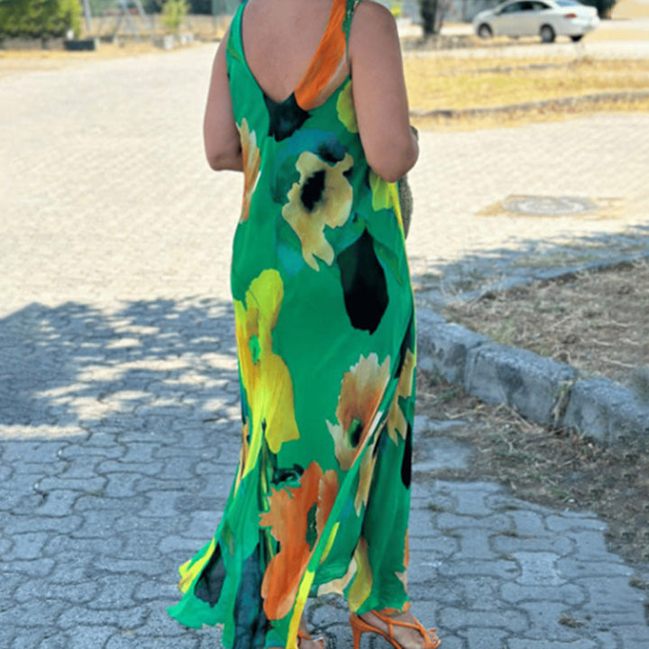 Marjo - Soft Sleeveless Floral Dress