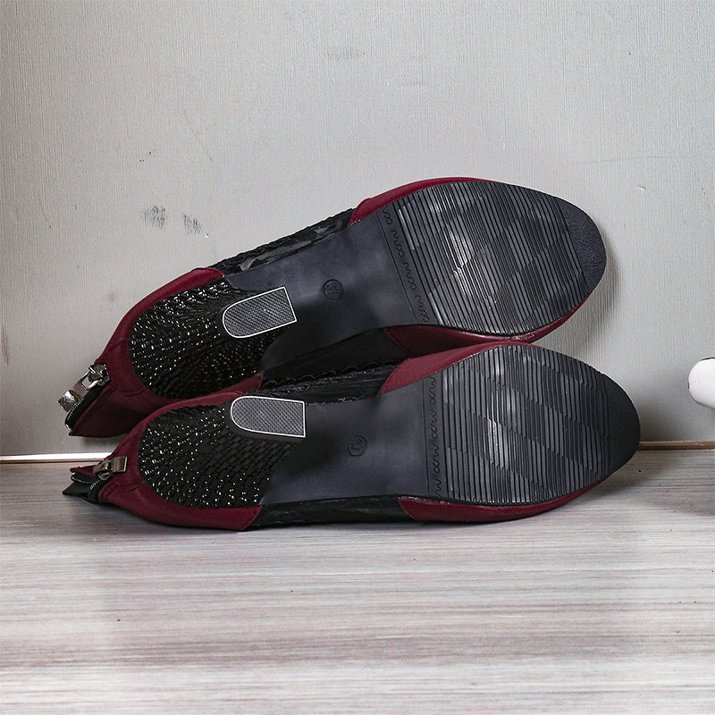 Janneke - Elegant Lace High Heel Shoes