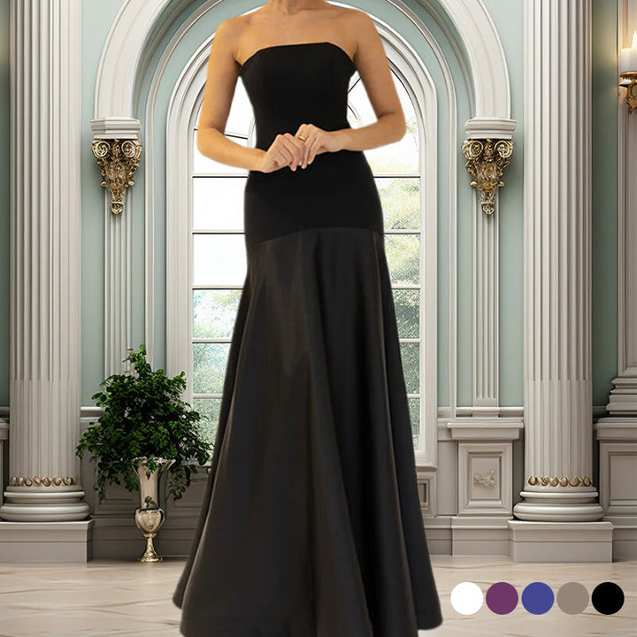 Sylwia - Elegant off Shoulder Long Dress