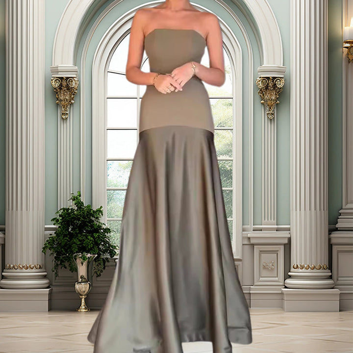 Sylwia - Elegant off Shoulder Long Dress
