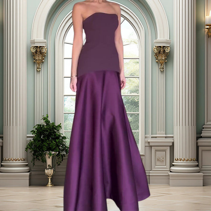 Sylwia - Elegant off Shoulder Long Dress