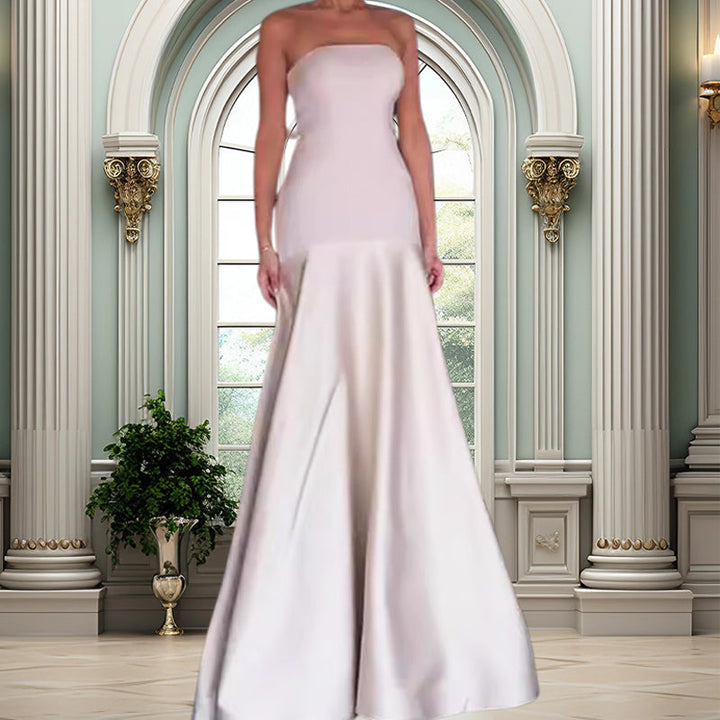 Sylwia - Elegant off Shoulder Long Dress