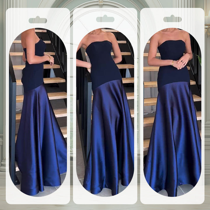Sylwia - Elegant off Shoulder Long Dress