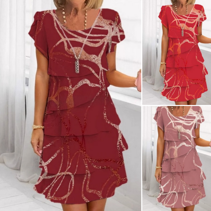 Gilava - Elegant Ruffled Dress