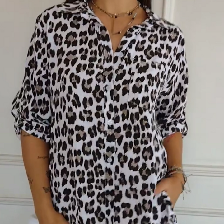 Henrietta - Leopard Print Shirt
