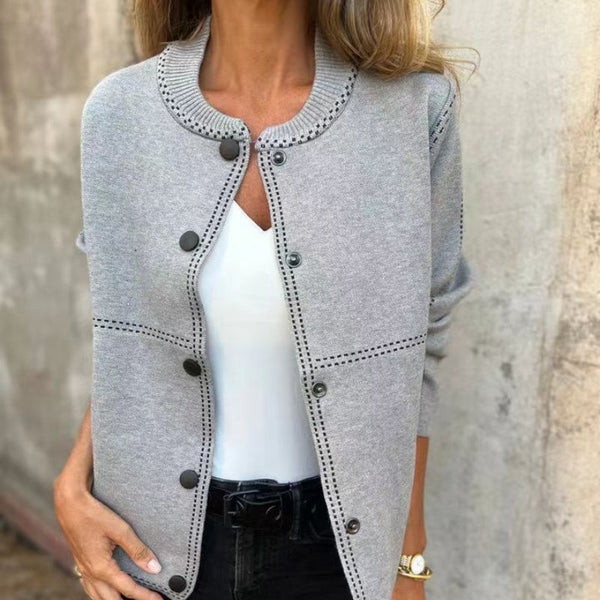Eleanor - Cardigan with Button Placket