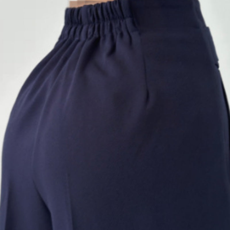 Mariani - Fashionable Wide Leg Trouser