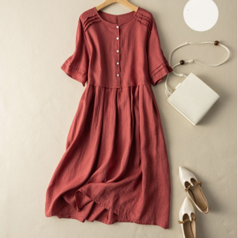 Lexi - Retro Style Shirt Dress