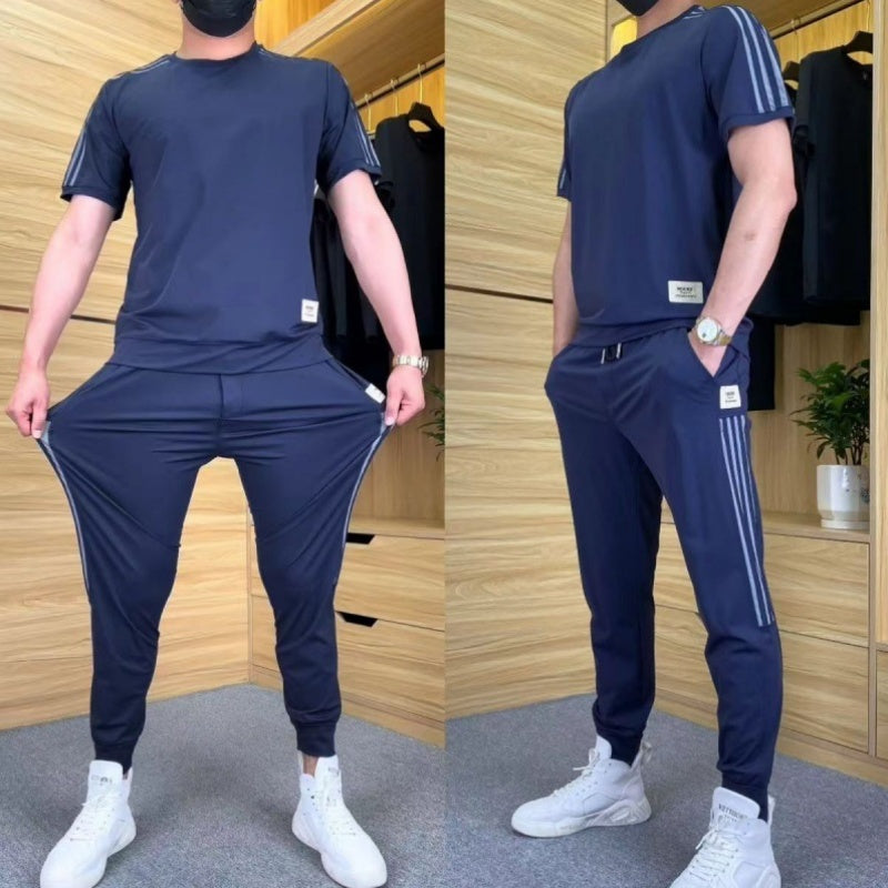 Sam - Short Sleeve Two Piece Set