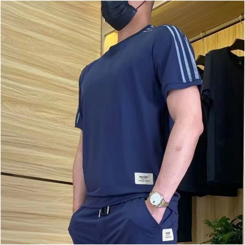 Sam - Short Sleeve Two Piece Set