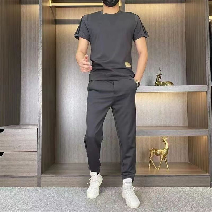 Sam - Short Sleeve Two Piece Set