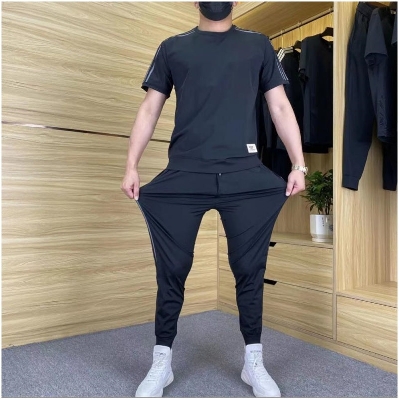 Sam - Short Sleeve Two Piece Set