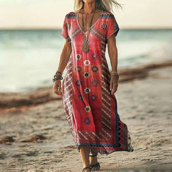 Lovisa - Short Sleeves Dress With Print
